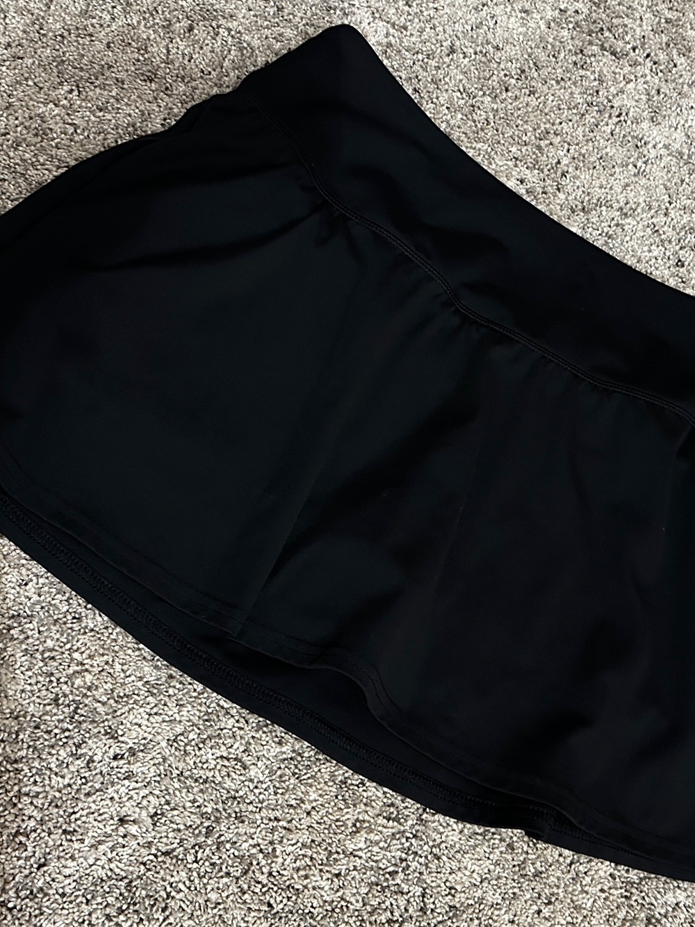 all in motion Black Performance Skort